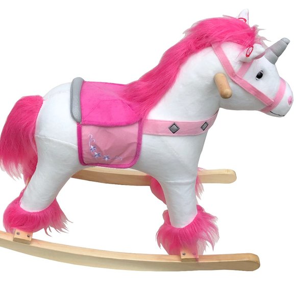 Brand new rocking horse unicorn with cow boy song&neigh and clop - Picture 4 of 5